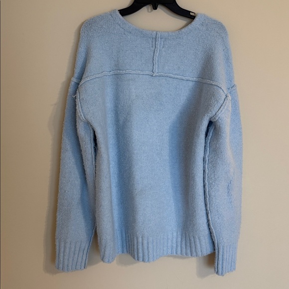Free People Angel Falls Heather Care Eastwood Tunic Sweater SZ MED - Picture 4 of 7